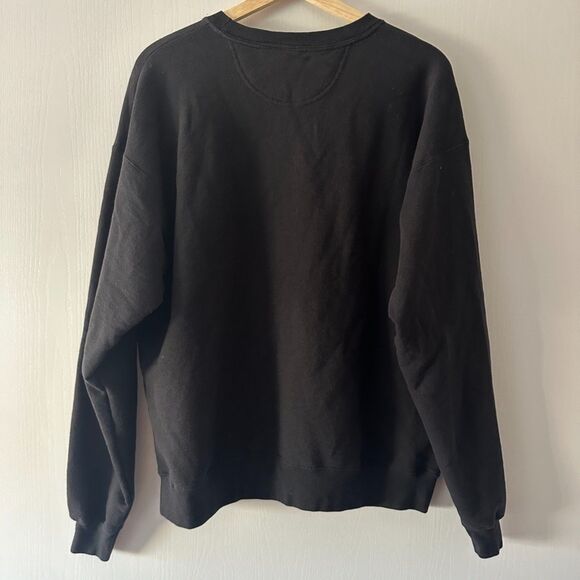 DNA DEEZ NUTS Studio Ghibli Art to Wear Pullover Crewneck Sweater Black Large - Picture 4 of 4